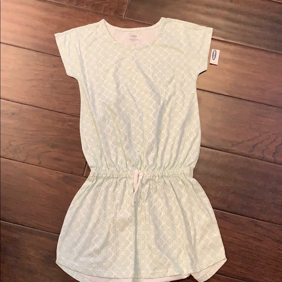 NWT Large Old Navy Mint Green Tunic Dress CUTE!! - Picture 1 of 3